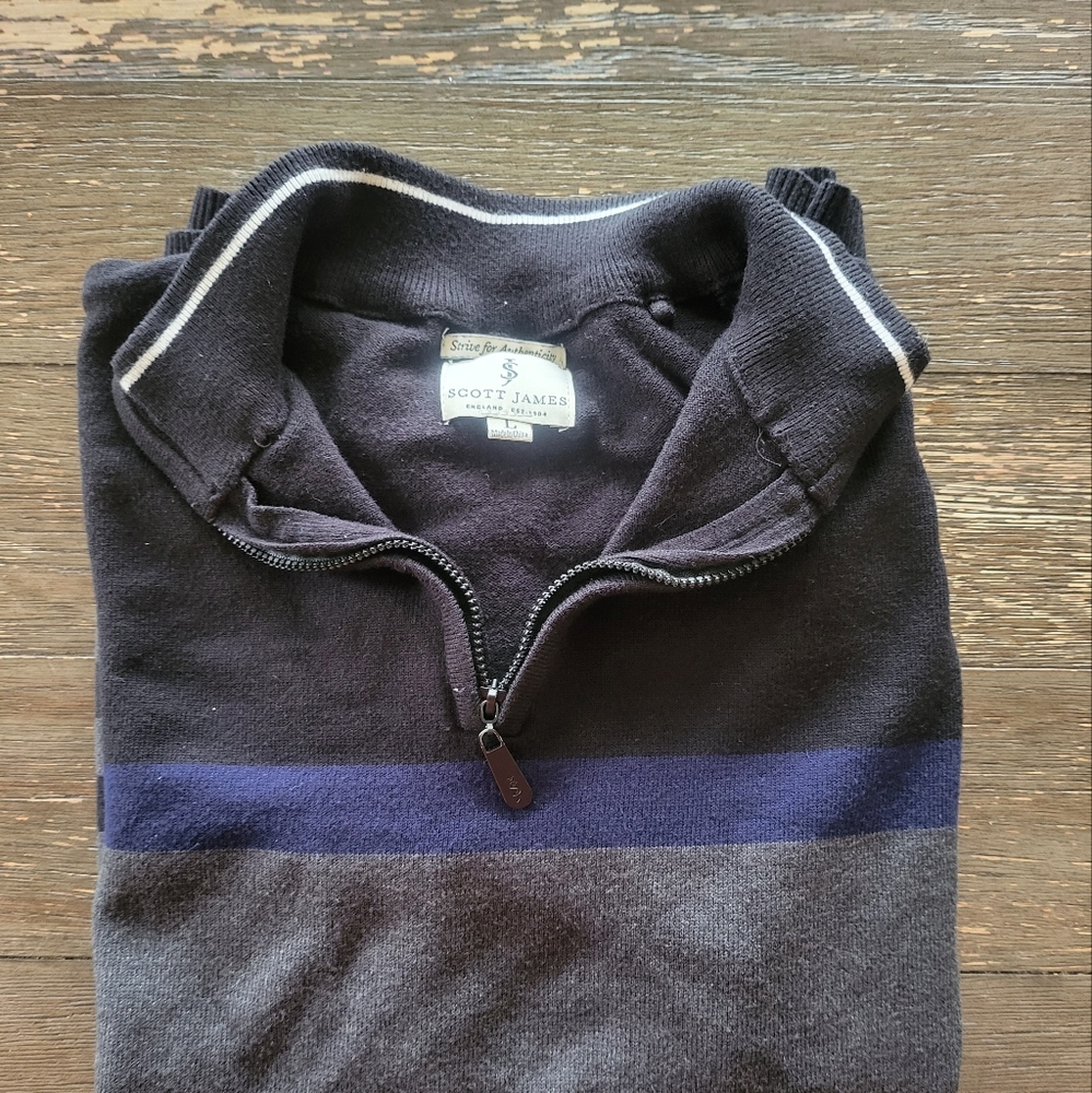 Escott James V Neck Long Sleeve shirt - Picture 5 of 7